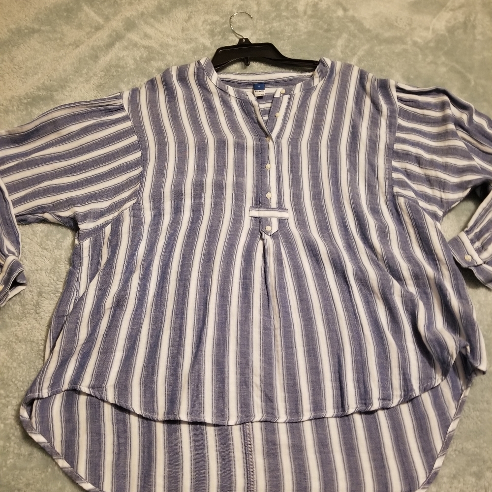 Old Navy Blue stripe tunic